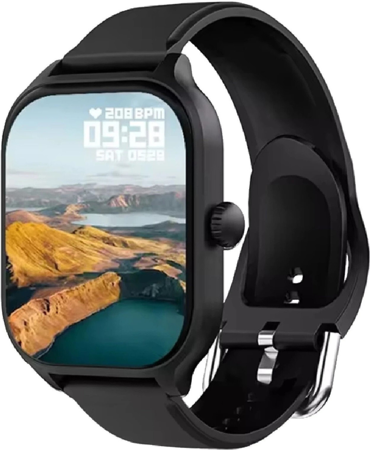 Image of TECHIO H9 -A1 Full Screen Touch Watch Specially Made for Girl & Women Smartwatch