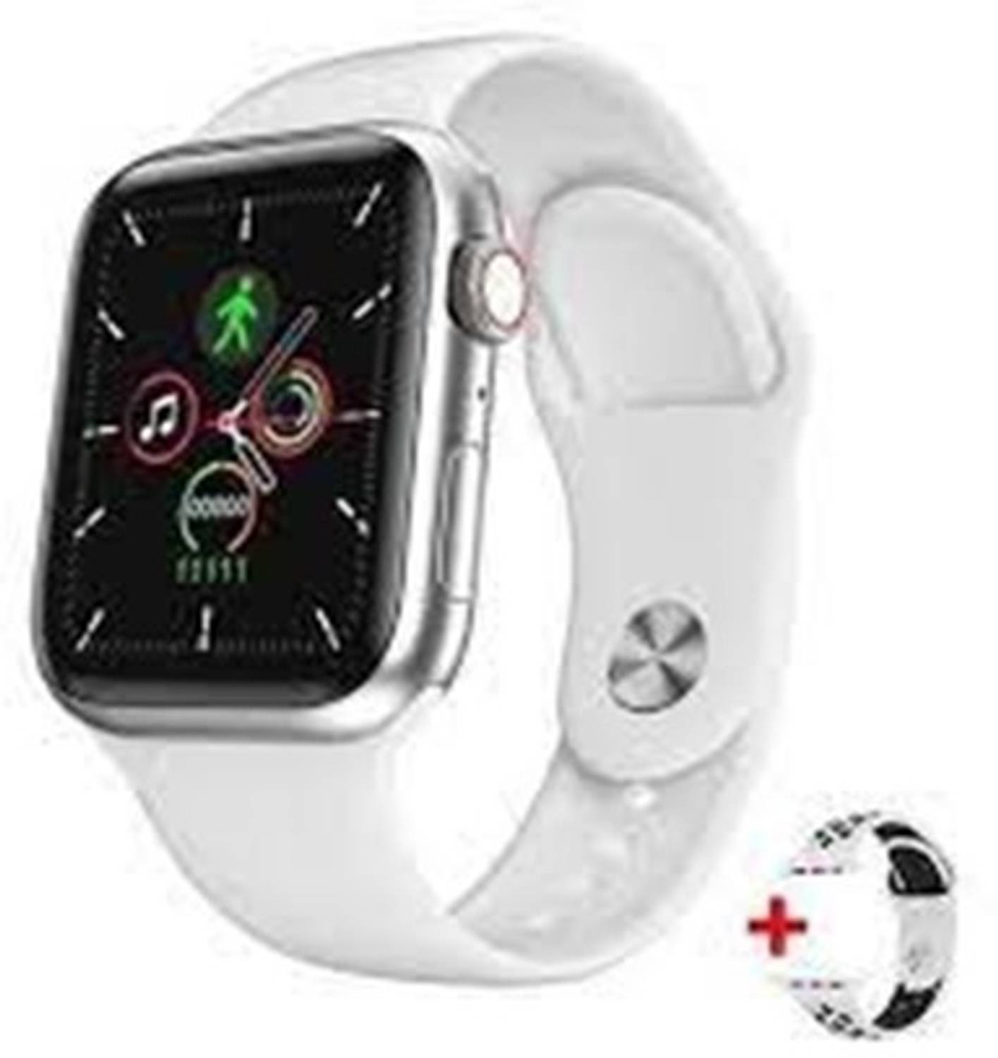 ASWITY Stylish T55 S9 HD Display Music BT Calling, Advanced Music & Fitness Smartwatch Smartwatch