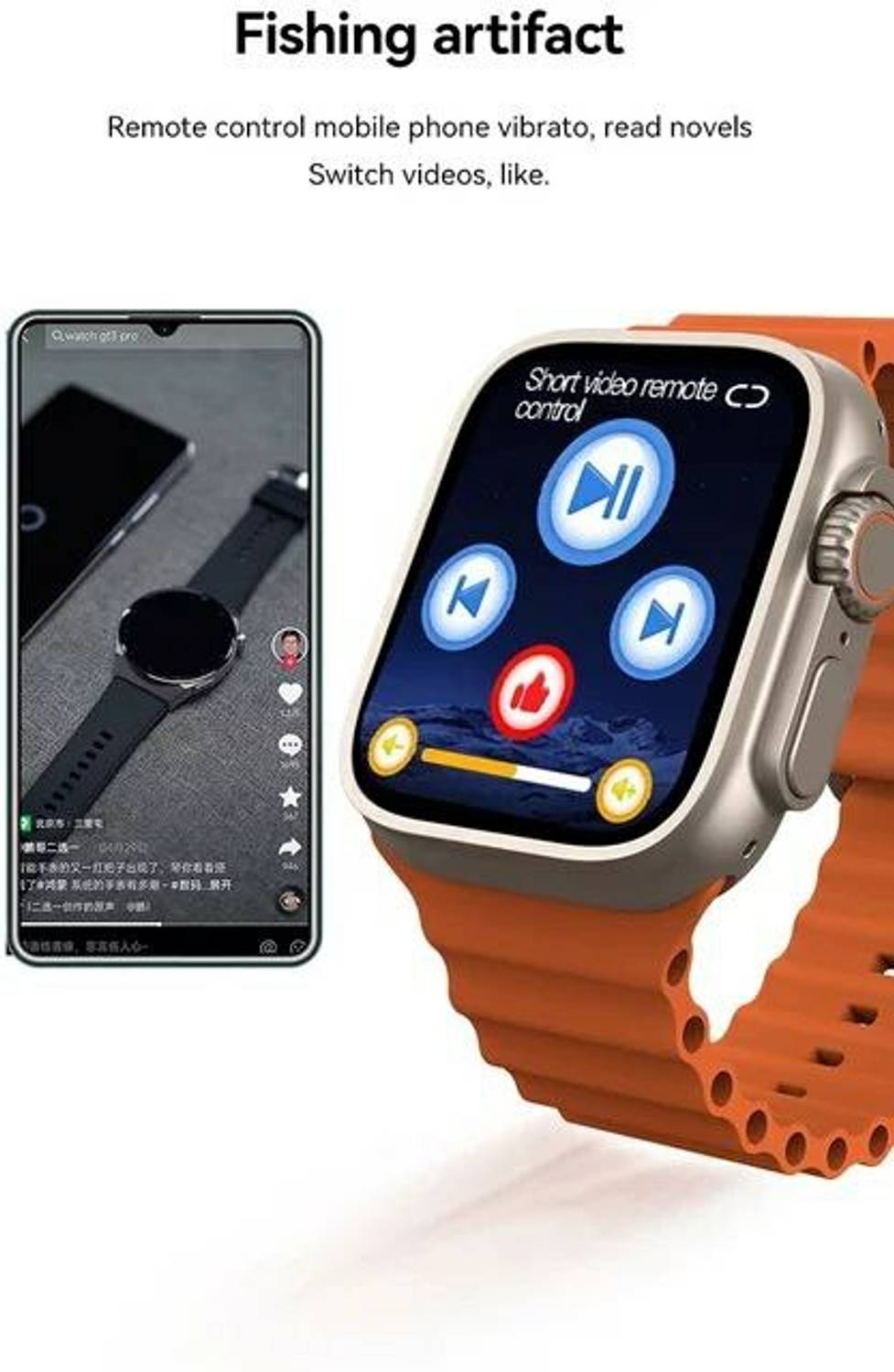 TAXTURE T800 ultra Series 8 smart watch with AI assistant