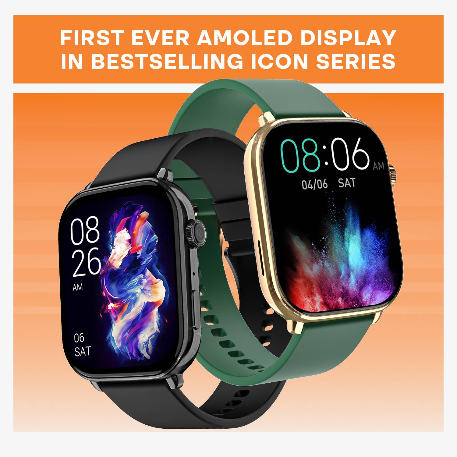 Noise Icon 4 1.96'' AMOLED Smartwatch - Image 2
