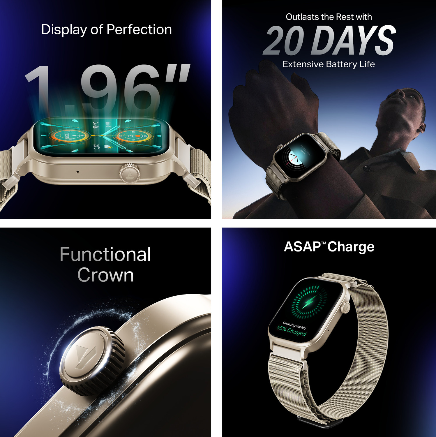 Image of boAt Storm Infinity Plus Smartwatch