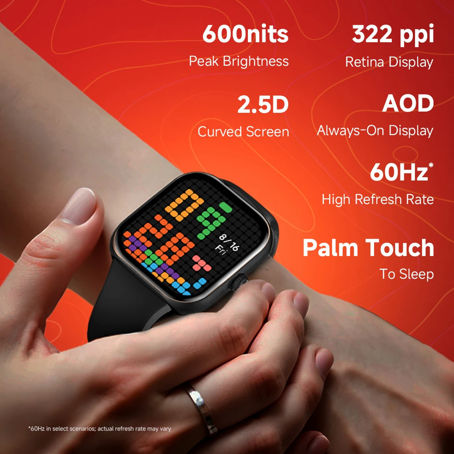 Image of REDMI Watch Move 1.85 Premium AmoLED,14 Day Battery,Best Accuracy,Dual Core Processor Smartwatch