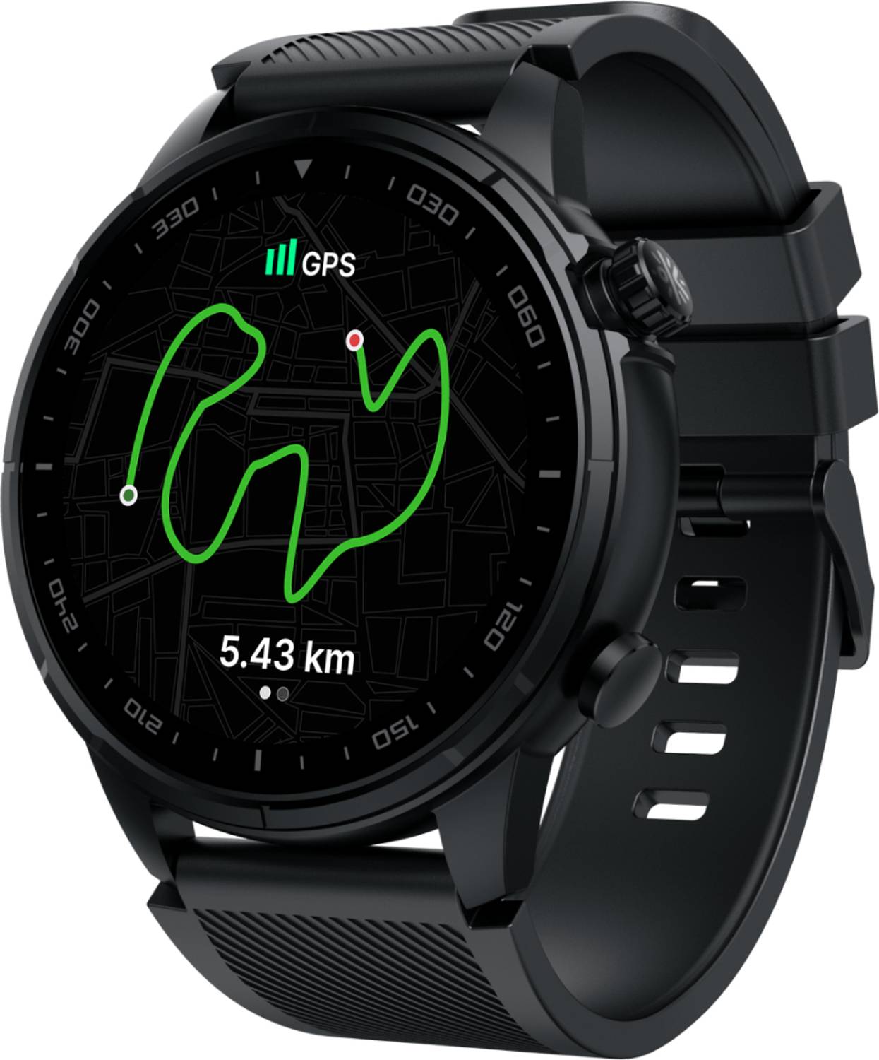 Cult Velocity with Built-in Turbo Track GPS,1.4'' AMOLED Display,