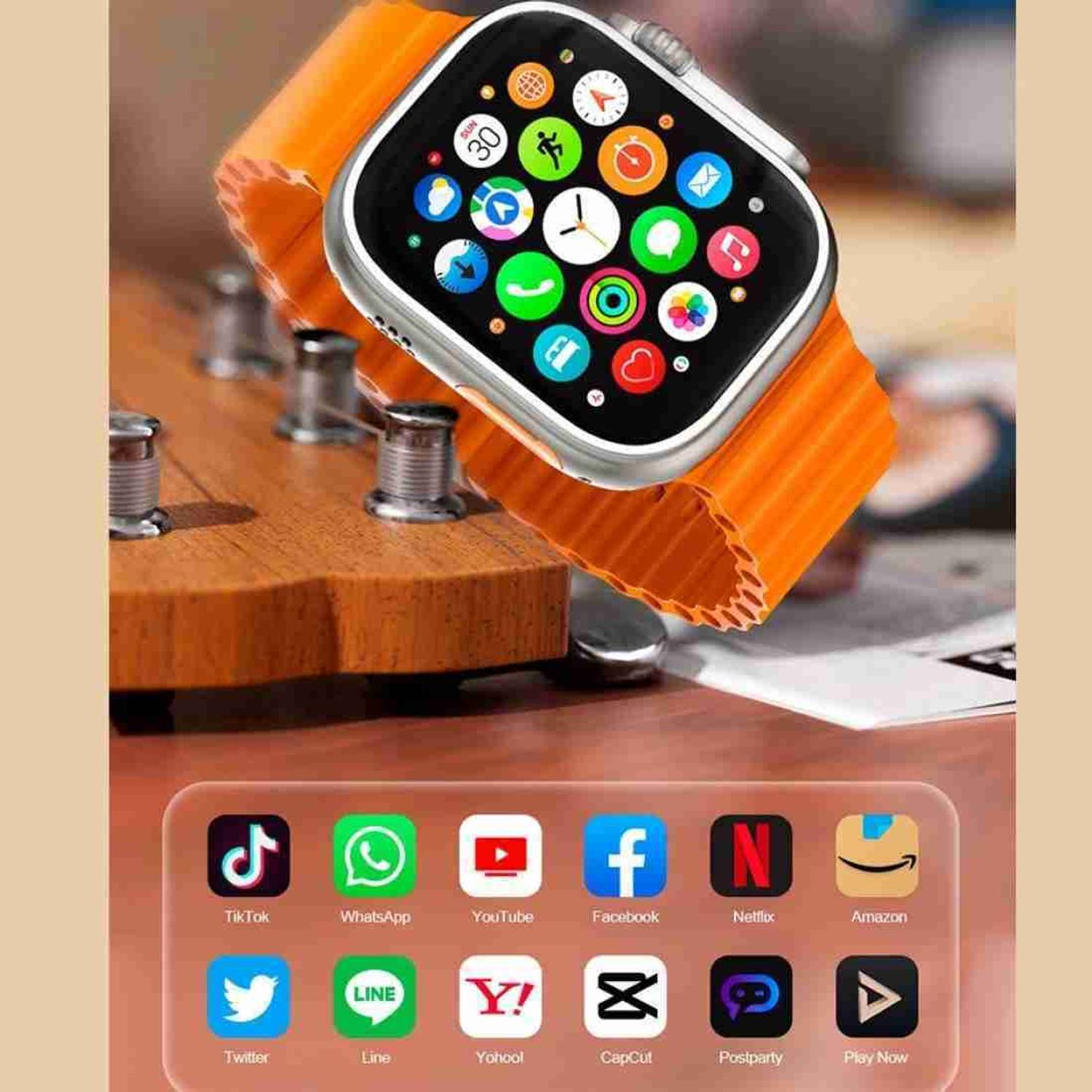 Onikuma T800 Ultra Smart Watch Series 8 For Men & Women Smartwatch Smartwatch