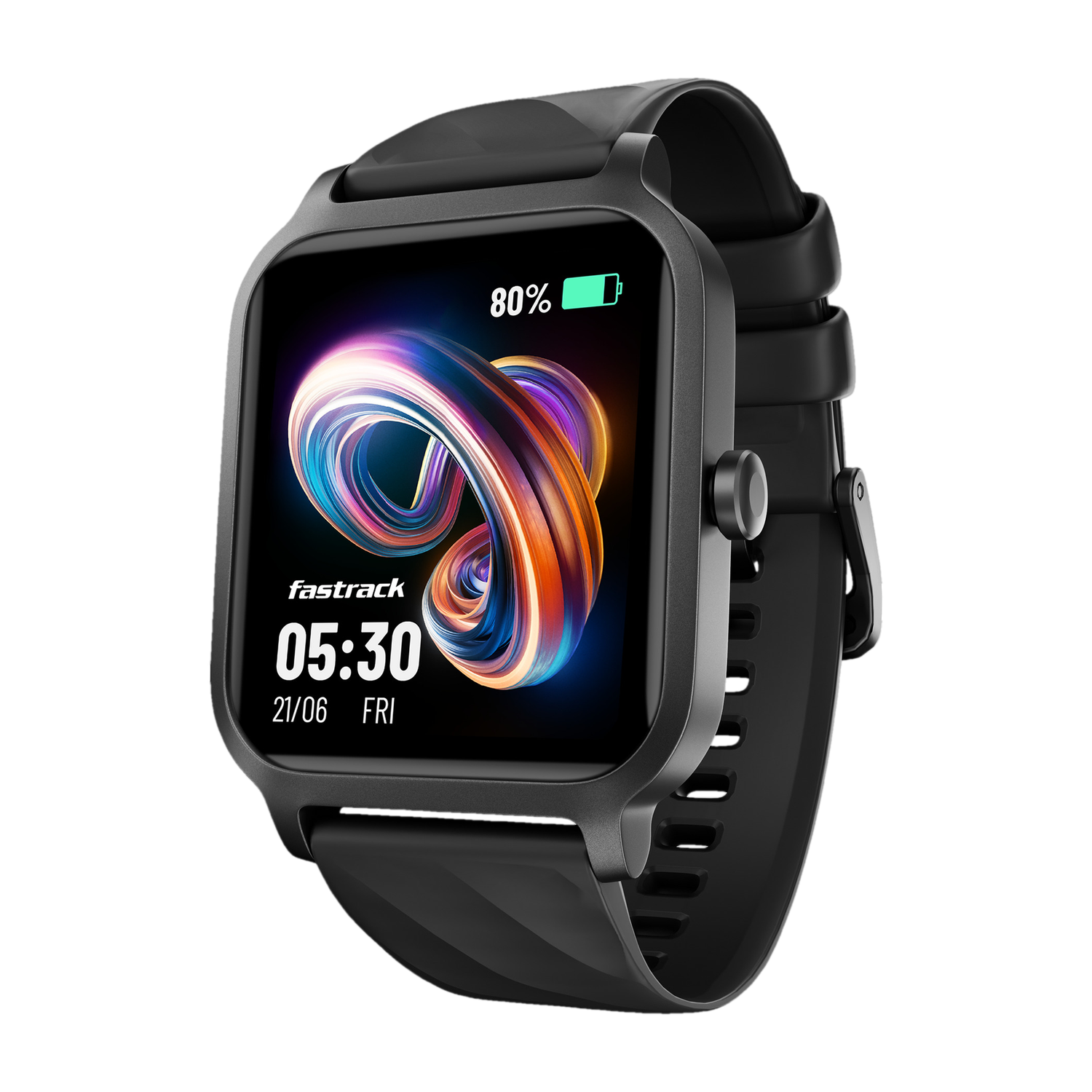 Fastrack Revoltt FS1 Black Smartwatch - Image 1
