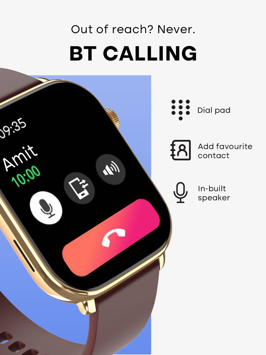 Noise Icon 4 1.96'' AMOLED Display Smartwatch - Image 4