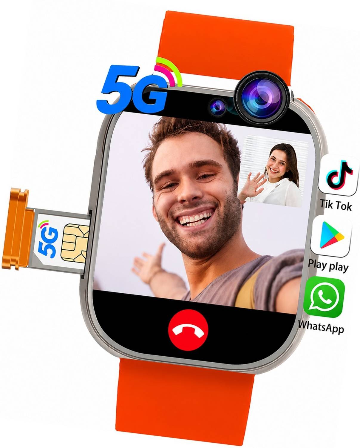 Bestarc Android 5G Smartwatch with AMOLED Display - Image 1