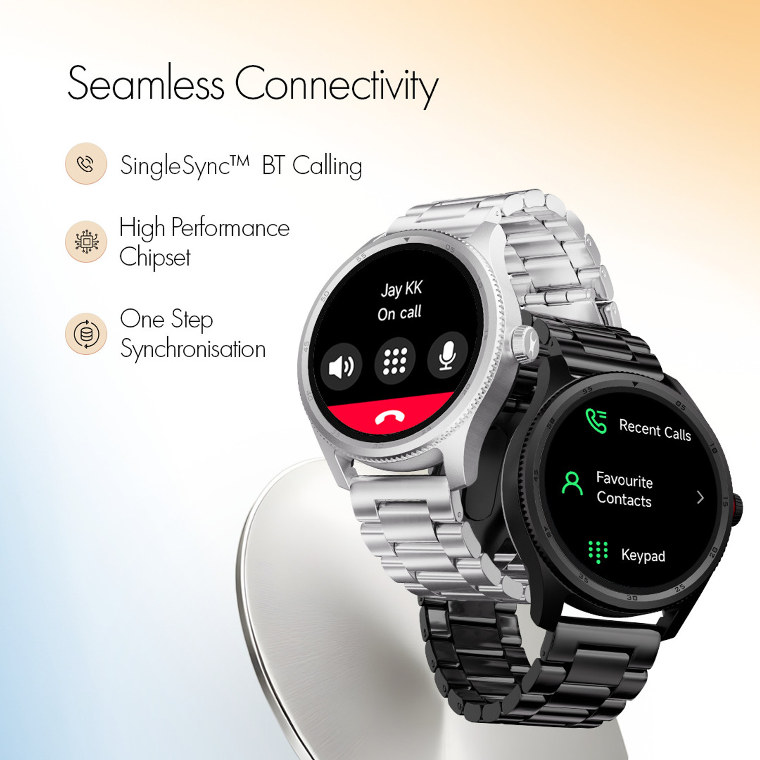 Image of Fastrack Magnus FX1 |35mm UltraVU Display |Working Crown|BT Calling|IP68| Inbuilt Games Smartwatch