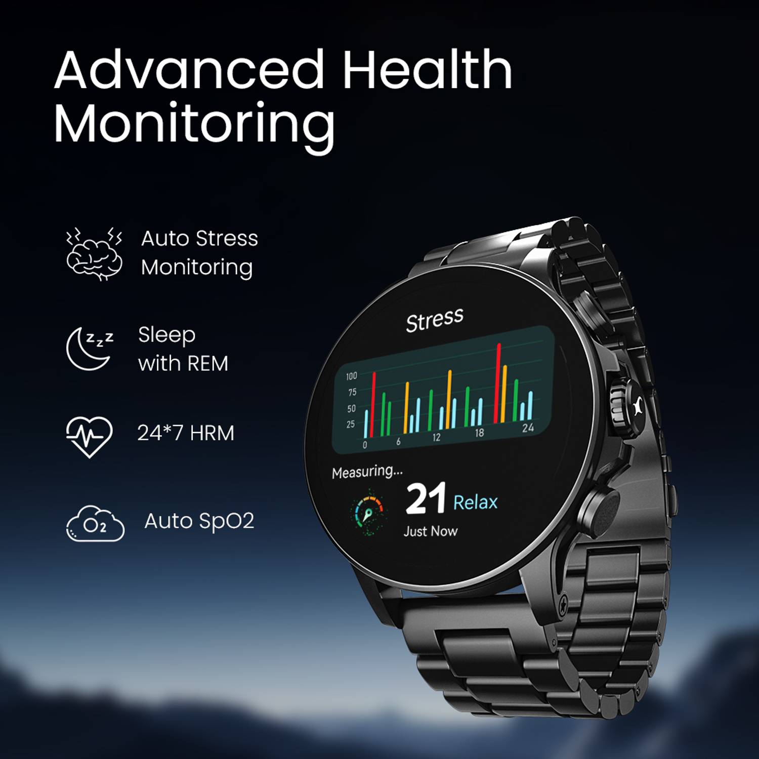 Fastrack Marvellous FX2-1.54 Smartwatch - Image 5