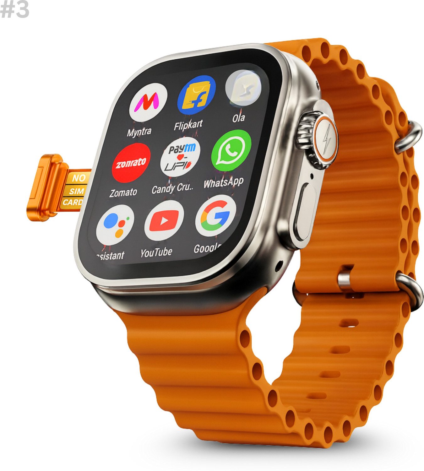 Image of TECHIO T800 Smart Watch Ultra V-Pro 3 Neoe Smart Watch Smartwatch