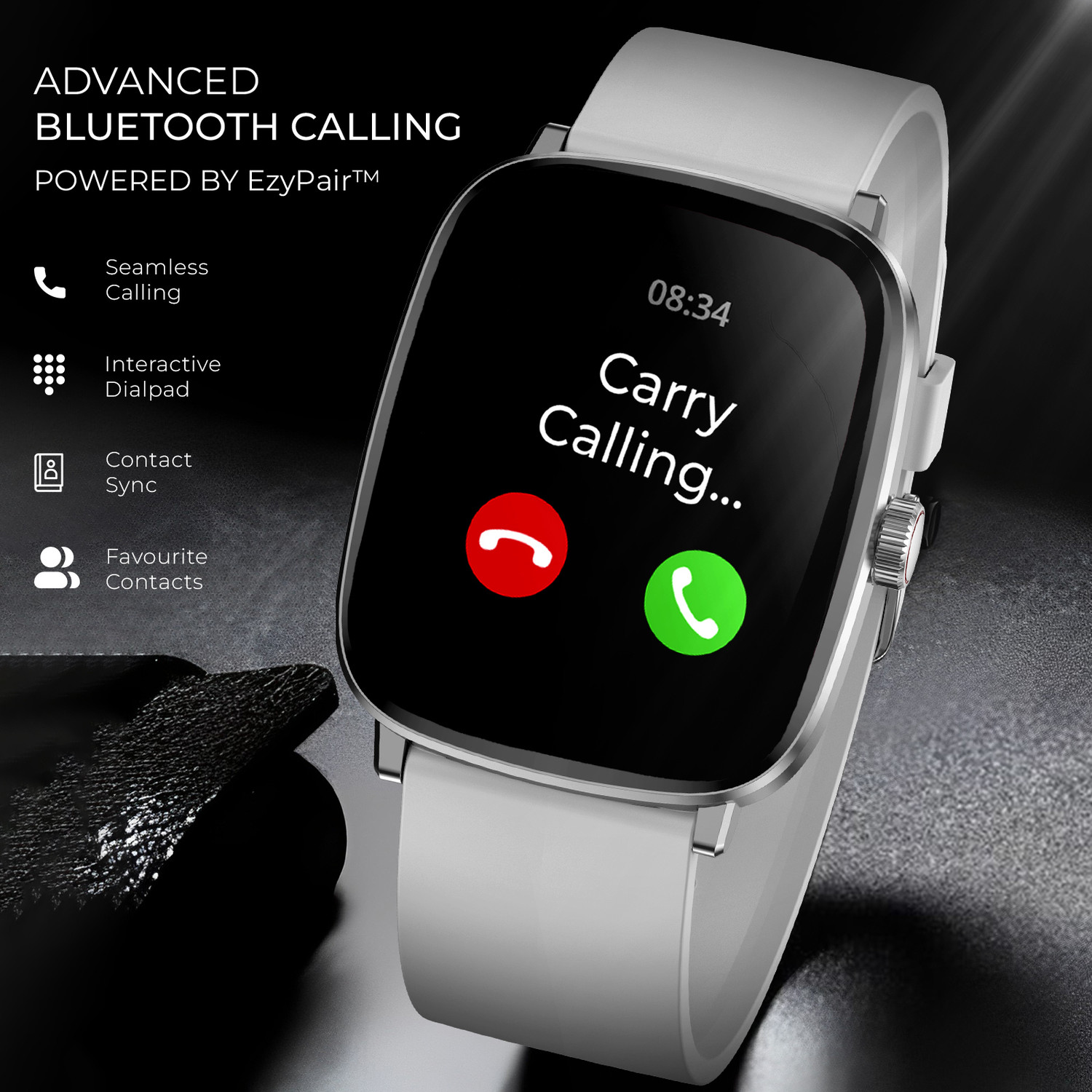 Image of beatXP Unbound Era 2.01'' Super Retina AMOLED Display, 1000 Nits, BT Calling & IP68 Smartwatch