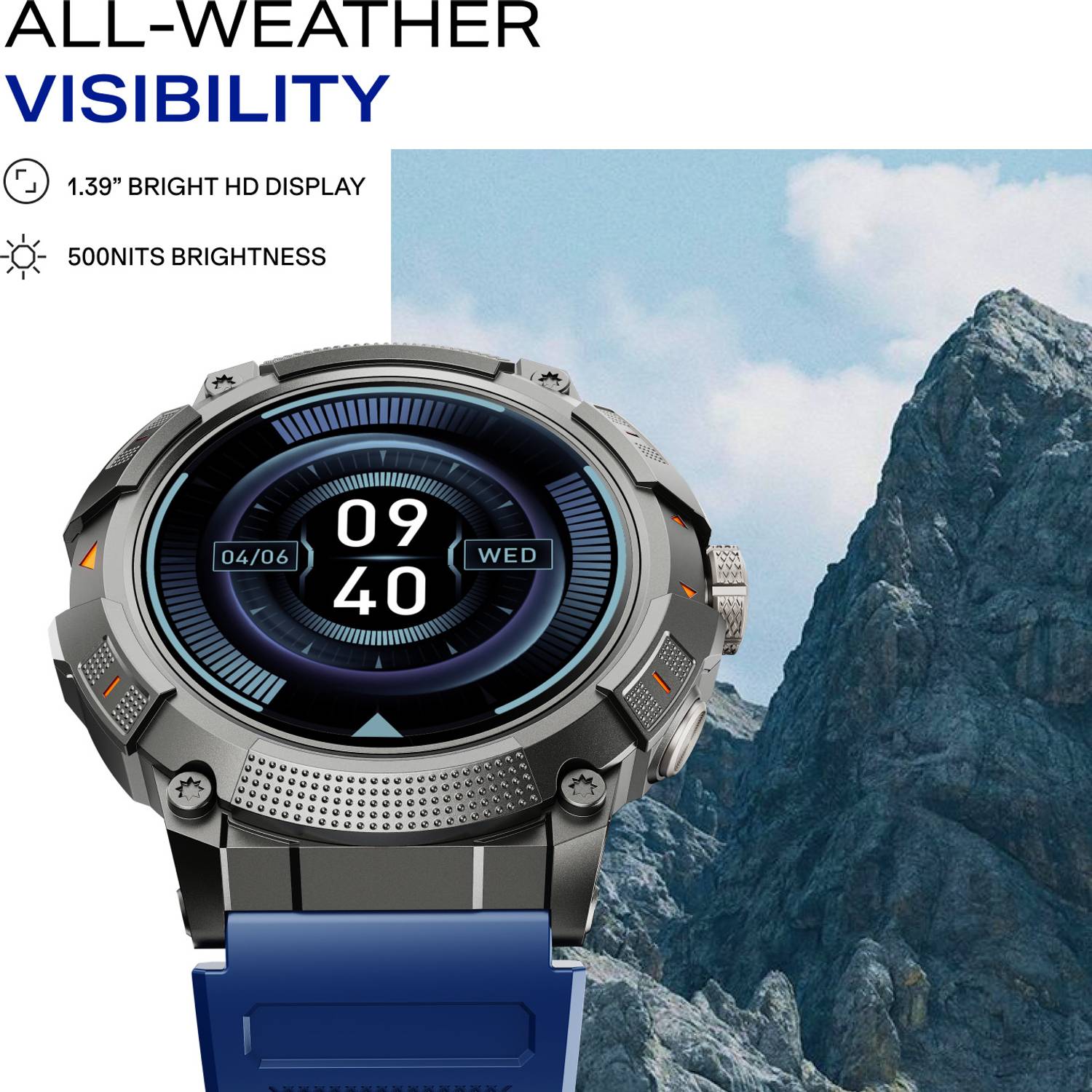 boAt Lunar Atlas GPS Smartwatch 1.39 - Image 5