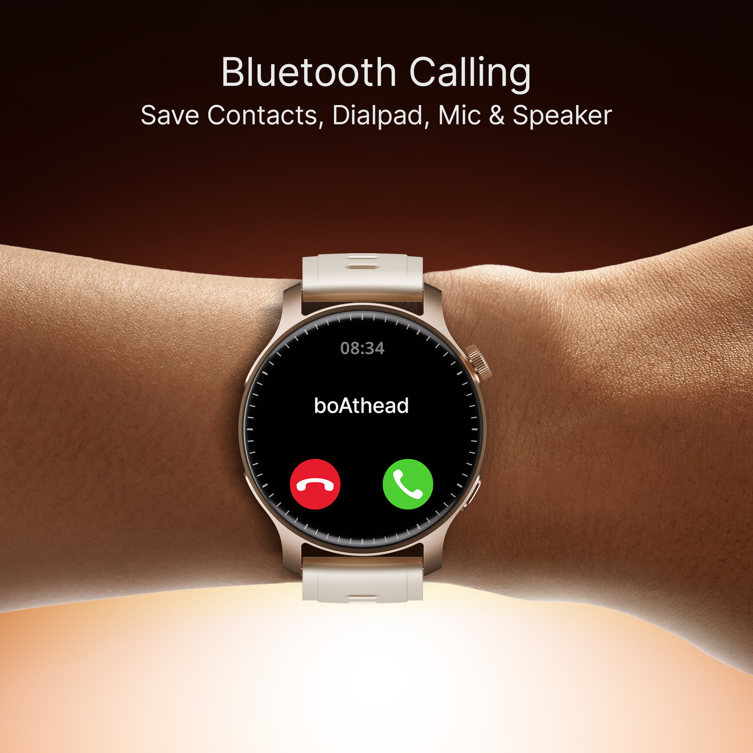 Image of boAt Ultima Prime w / 1.43 inchAMOLED Display, AOD, Personalized Nudges, Functional Crown Smartwatch