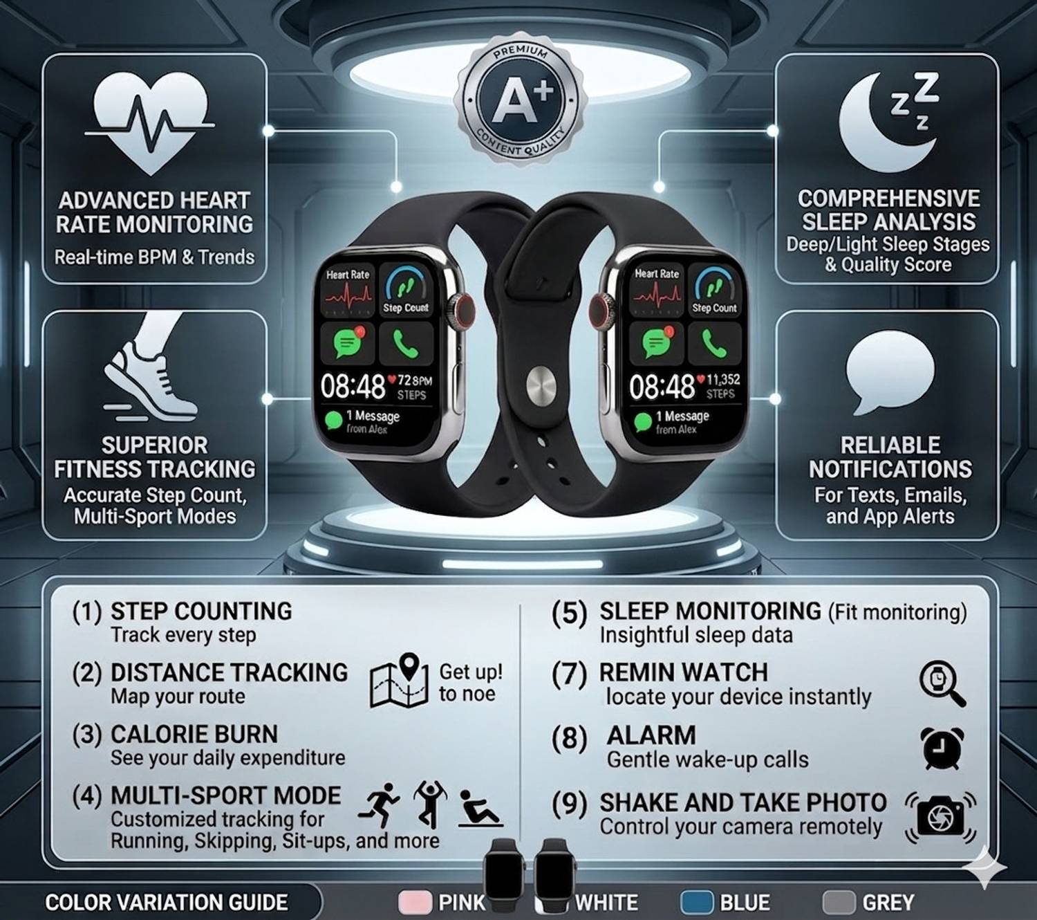 ELDORICH X10 Pro Max Edge Lite Smartwatch - Image 4