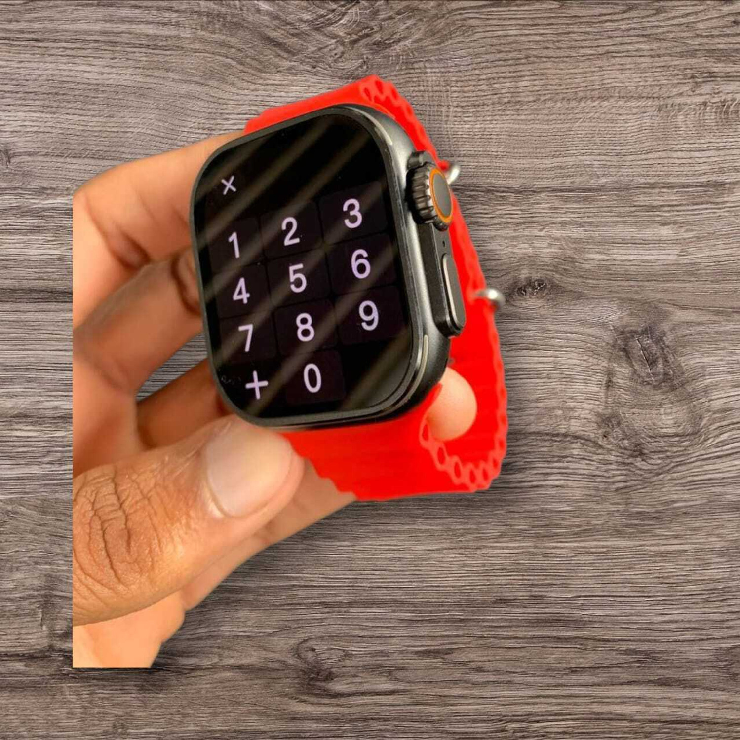 Image of Onikuma T800 BT watch 2in Big Screen Sunlight Proof Display Music Play Insta WA Notifier Smartwatch