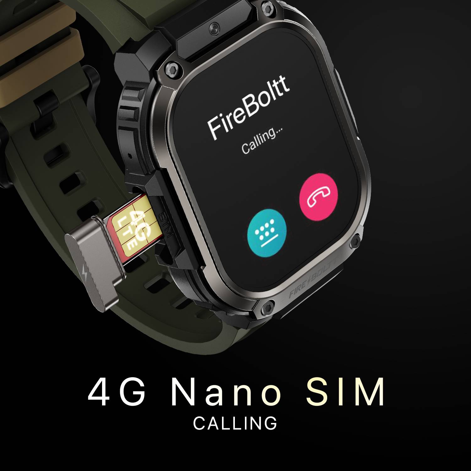 Fire-Boltt Clickk 54.1mm AMOLED Smartwatch - Image 5