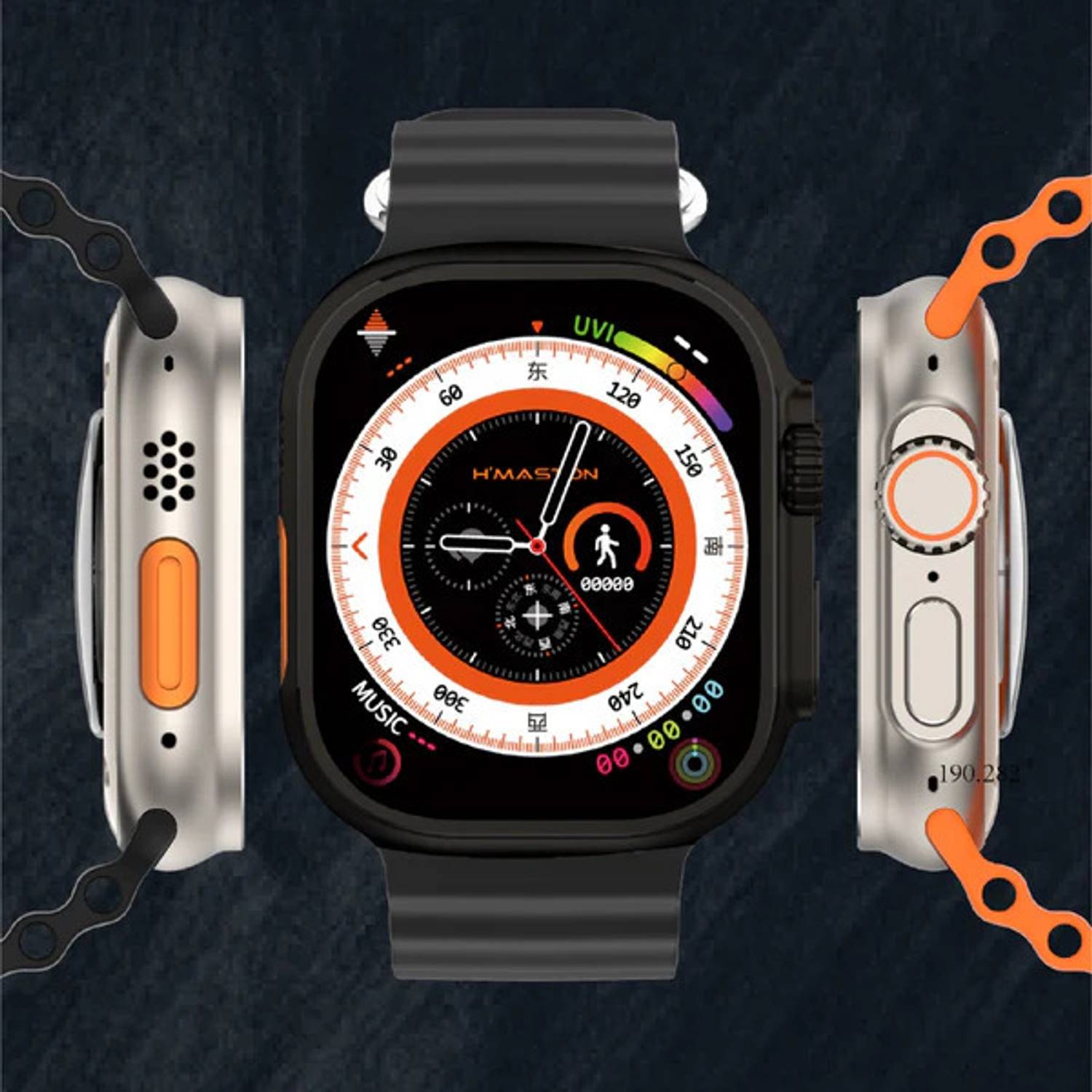 SEHUB S8 Ultra MAP 5G SIM Android Smartwatch 4GB RAM + 64GB Sto