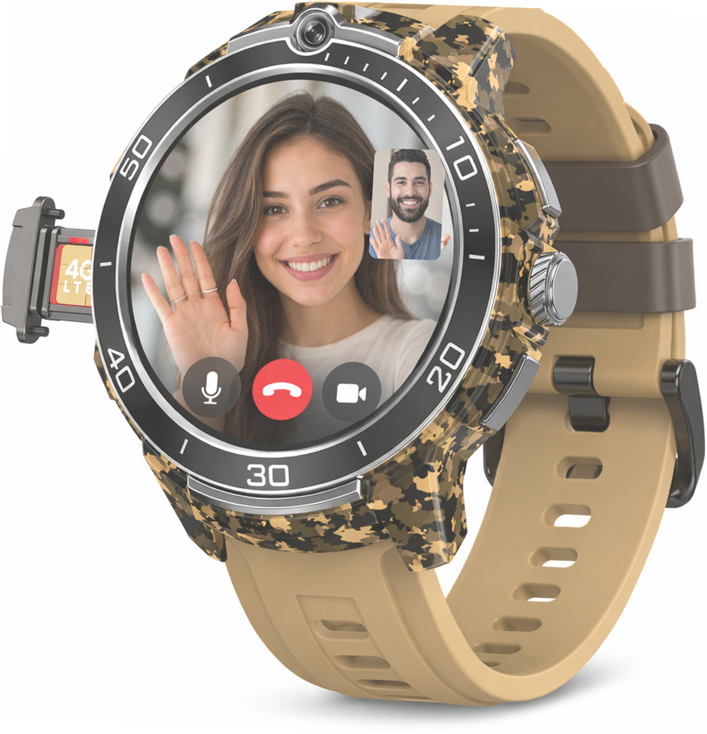 Image of Hayyo 5G Android Smart Watch HD Screen WiFi /Facebook /GPS Support Smartwatch