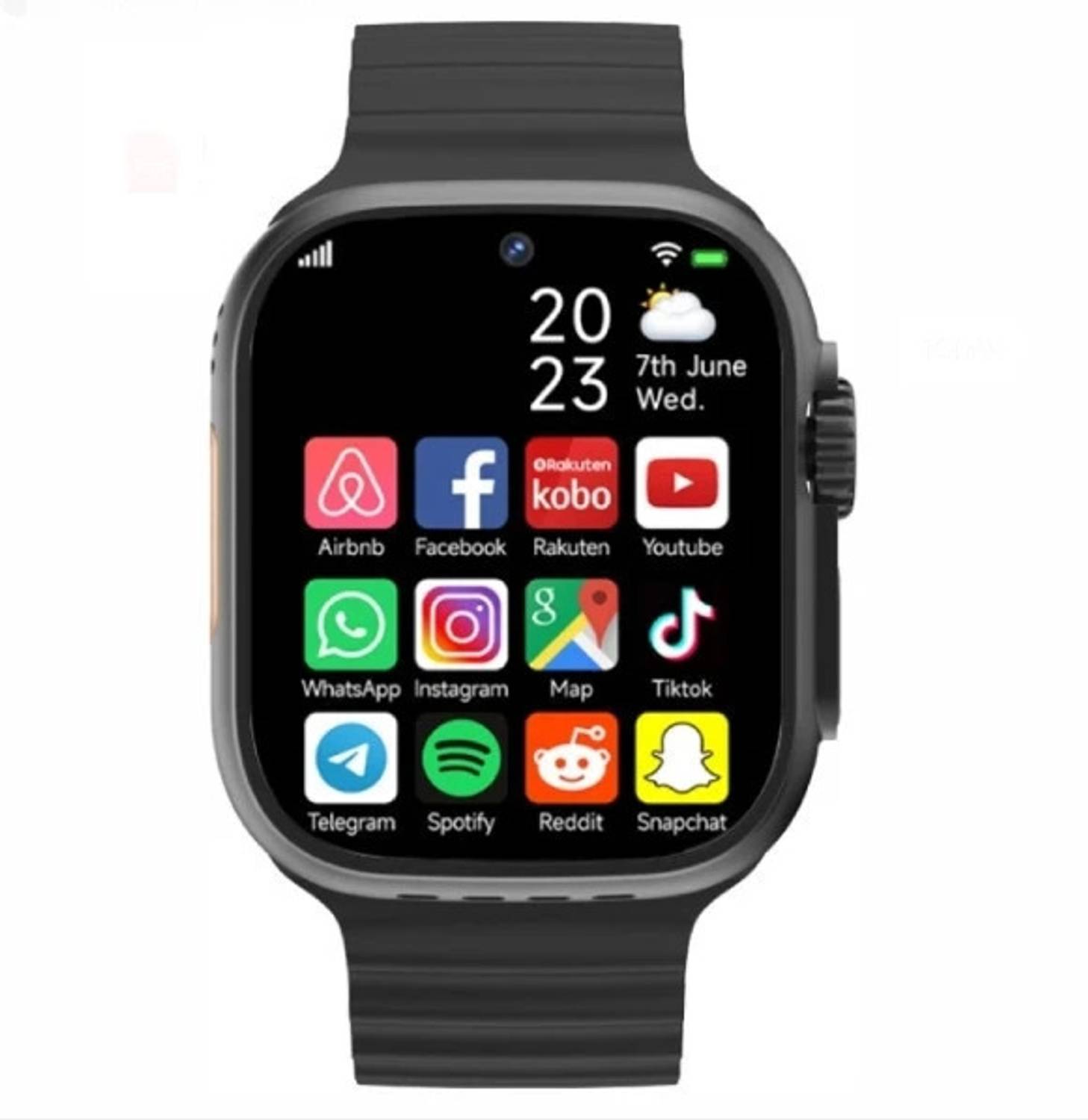 RLS ultra 8 smart watch with wireless charging Smartwatch Smartwa
