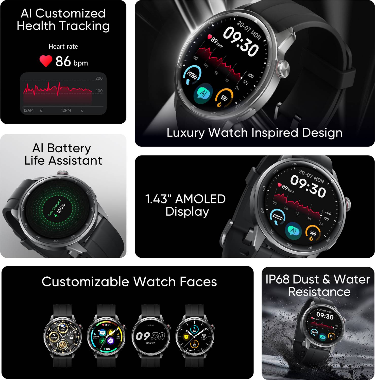 realme Watch S2 1.43" AMOLED Display Smartwatch - Image 2