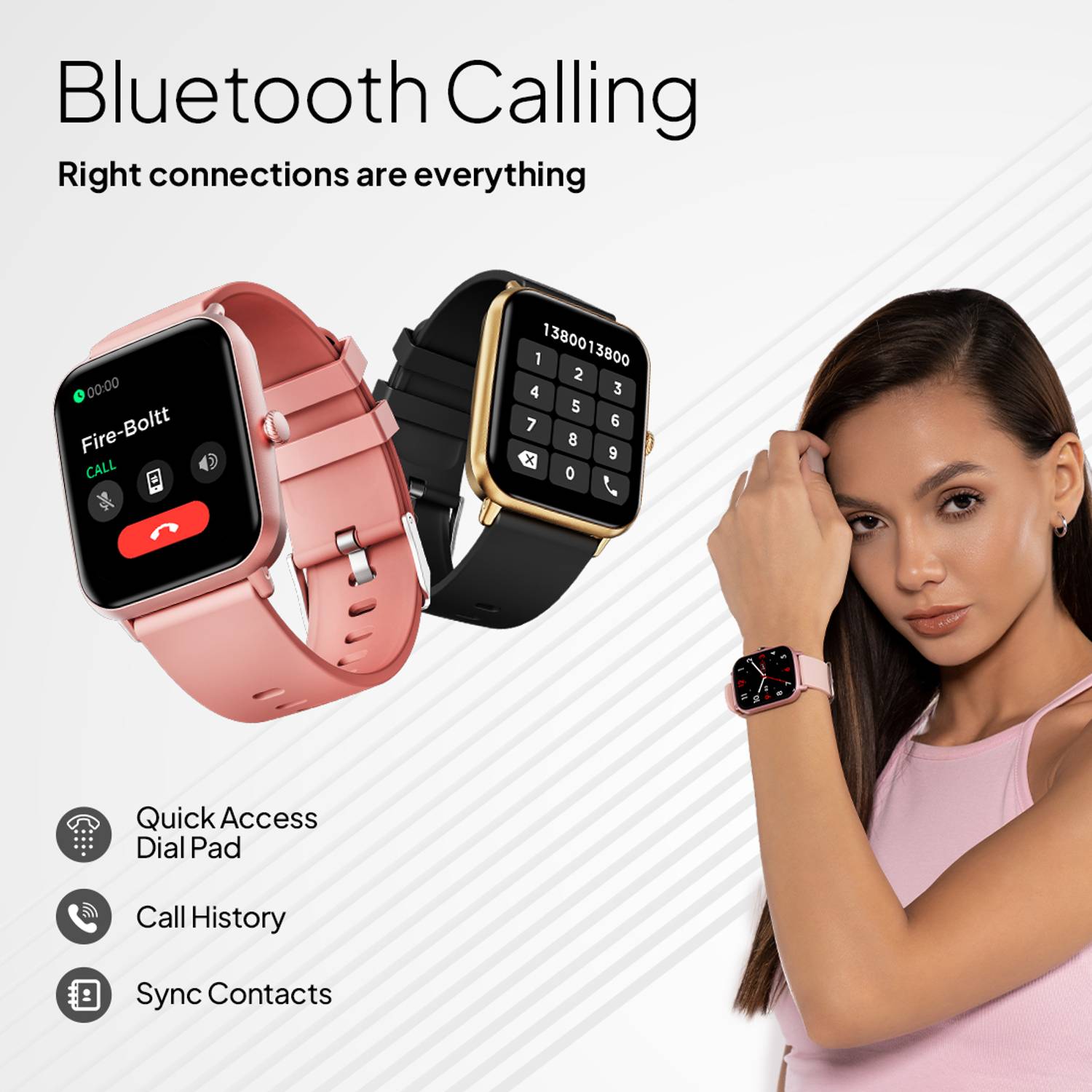 Fire-Boltt Ninja Calling Pro Plus 46.5mm Bluetooth Smartwatch - Image 3