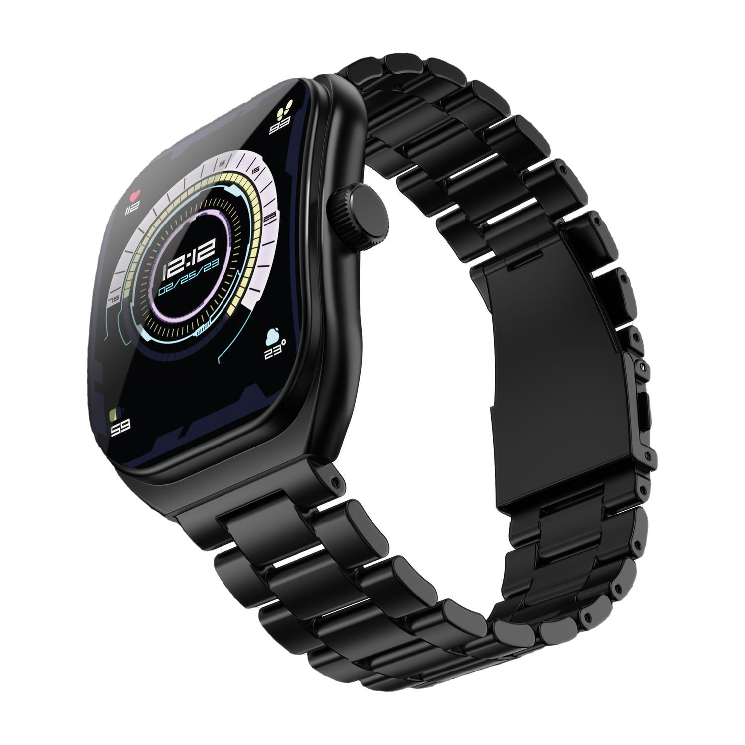 GOBOULT Trail Pro 2.01'' 3D Curved Display + AMOLED, 250+ Watch Faces, IP68 Smartwatch