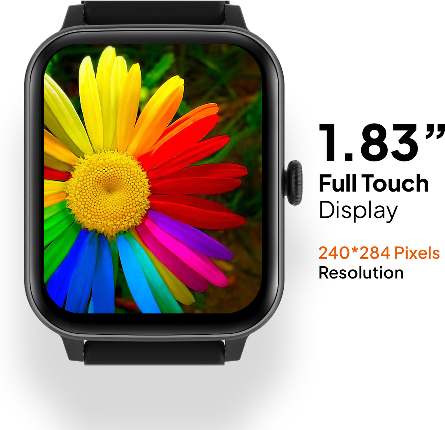 Image of Fire-Boltt 46.5mm (1.83) Bluetooth Calling Smartwatch, 100+ Sports Modes Smartwatch
