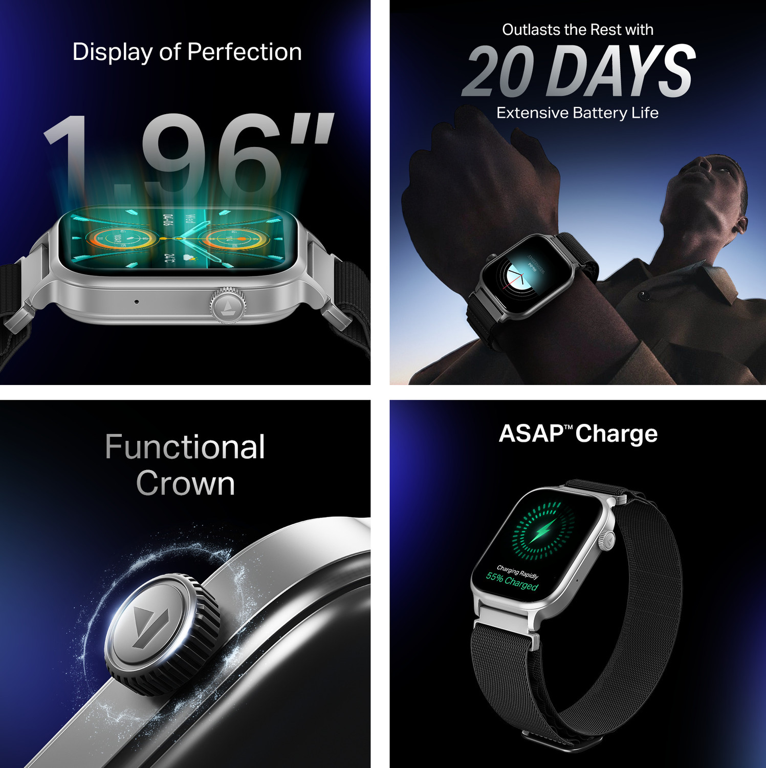 Image of boAt Storm Infinity Plus Smartwatch