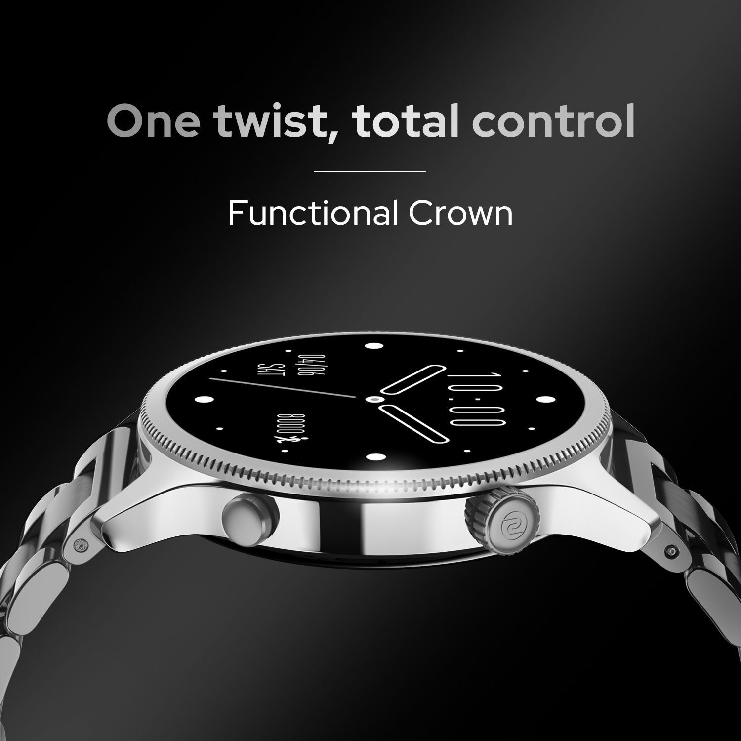 Image of Noise Evolve 4 Metal Edition with 1.46 inch AMOLED Display & Bluetooth Calling Smartwatch