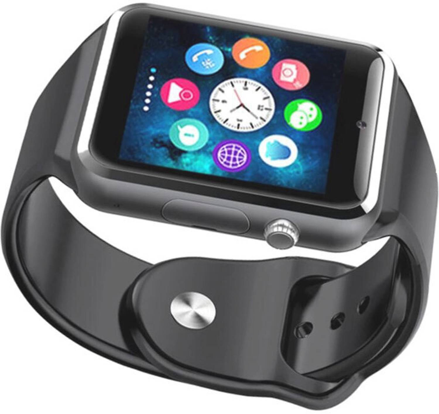 SOFTLINE Mini Smart Phone AMOLED Display Standalone Calling for Men & Women AMOLED Screen Smartwatch