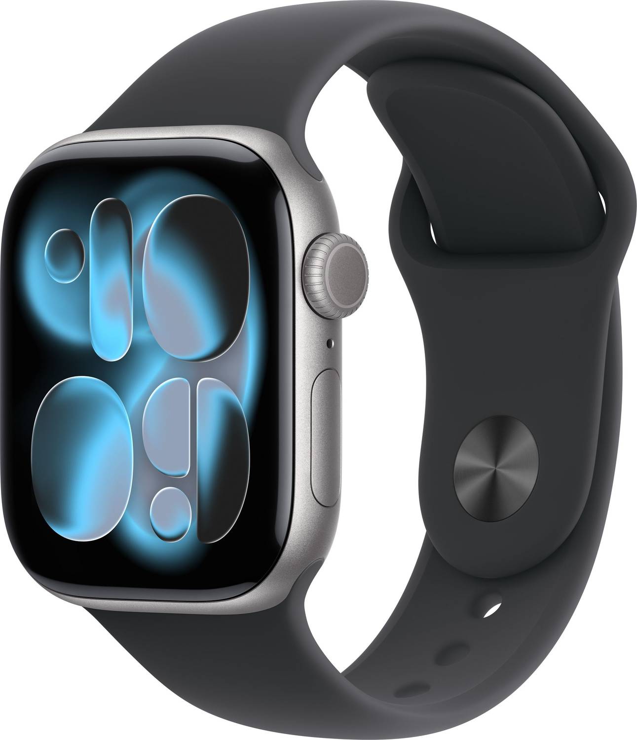 Apple Watch Series 11 GPS 42mm Space Grey Aluminium Case Black Sp