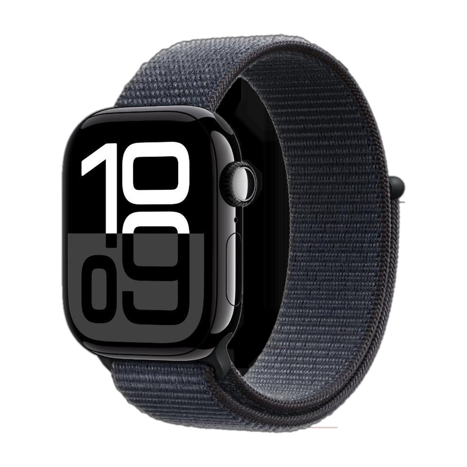 Apple Watch Series 10 GPS 42mm Jet Black Aluminium with Ink Sport Loop