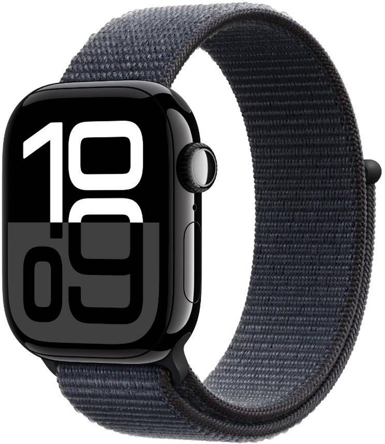 Apple Watch Series 10 GPS 42mm Jet Black Aluminium with Ink Sport