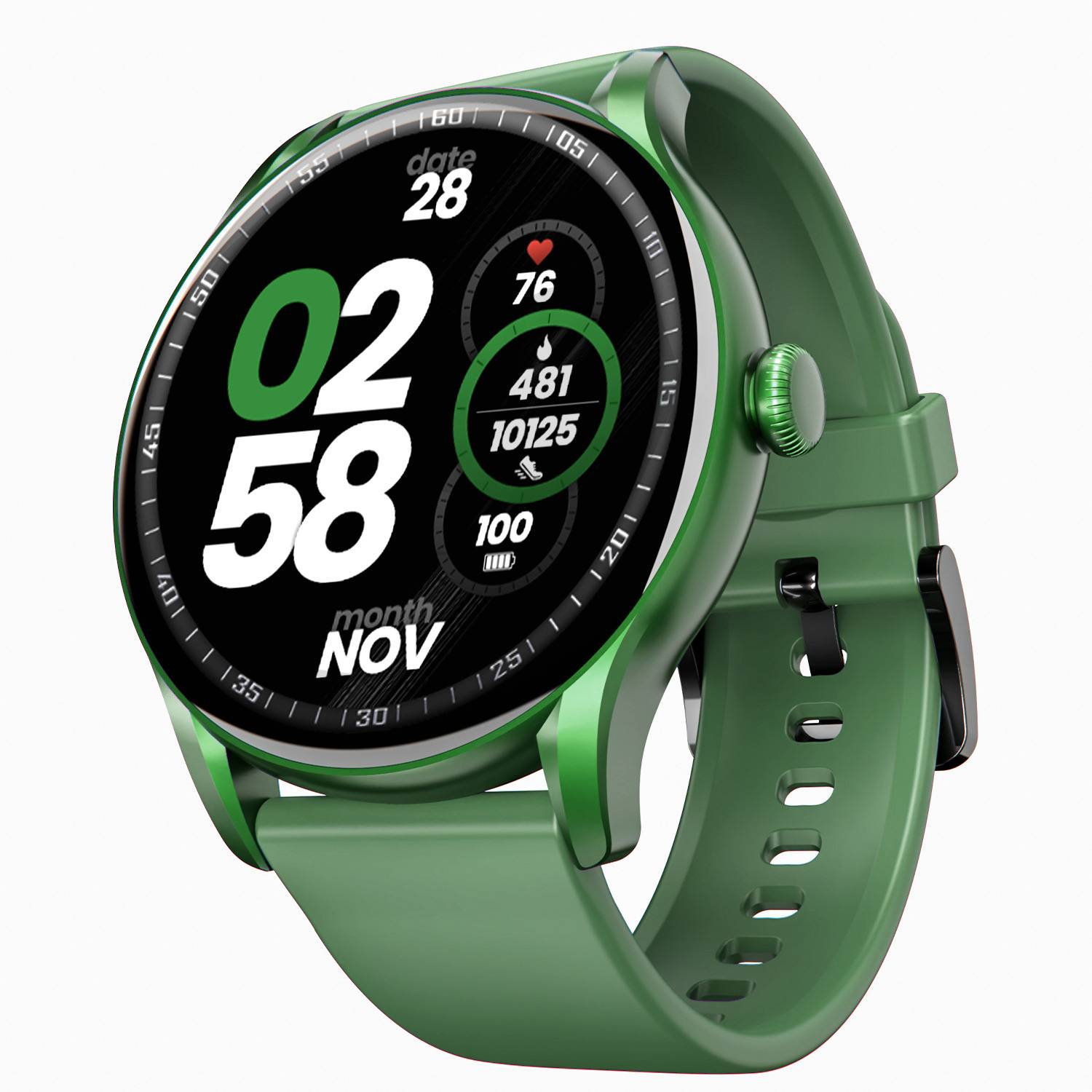 boAt Connect3.63 cm(1.43") AMOLED Display,BT Calling,Sports Modes