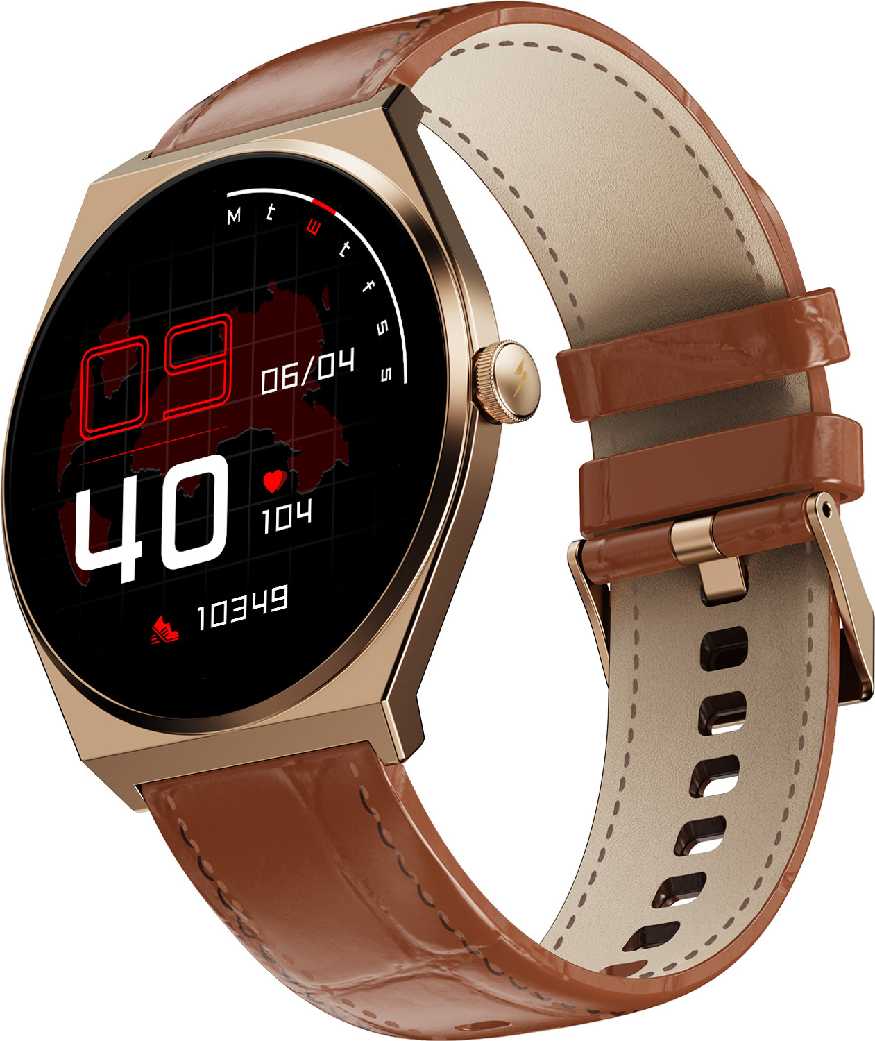 Image of Fire-Boltt Legacy Nova 1.43 inch Ultra Slim AMOLED Wireless Charging Rotating Crown BT Call Smartwatch