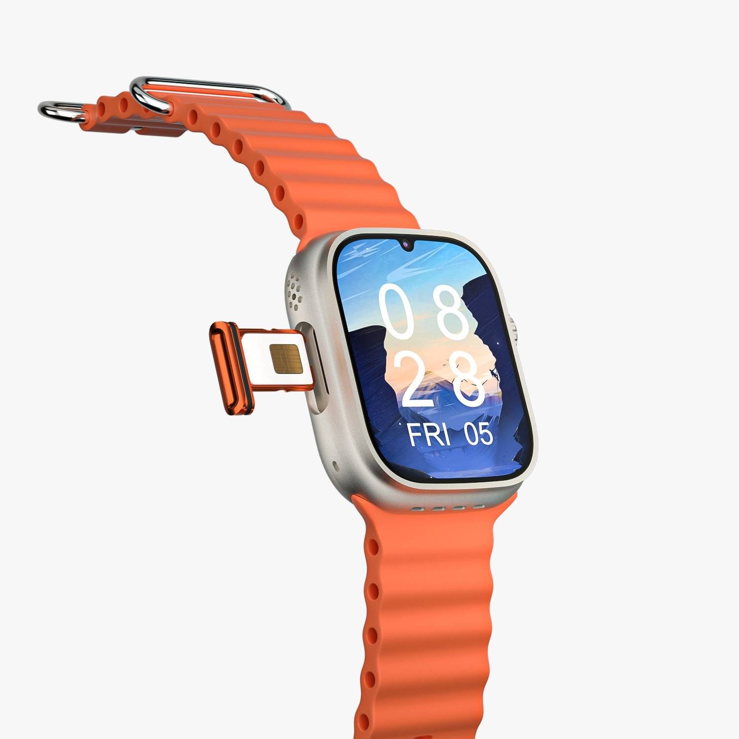 SEHUB Ultra S9 Android Smart Watch with 4G SIM, Dual Camera & Vid