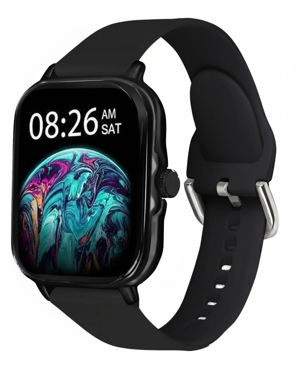 ATSK HUB H6 Smartwatch for Men & Women – Slim Design, Fitness Tracking, Call Support Smartwatch