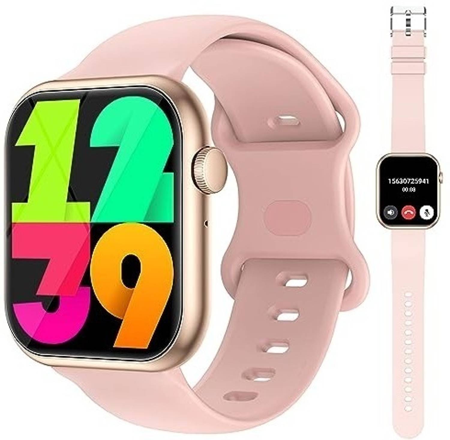 PS COLLECTION Stylish T55 series 12 Men & Women Bluetooth Calling 100+ Sports Modes Fitness Smartwatch
