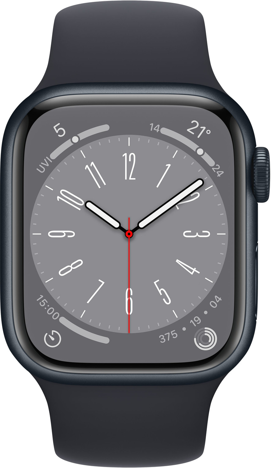 Image of Apple Watch Series 8, 41mm GPS ECG app, Temperature sensor, IPX6, Fall /Crash Detection