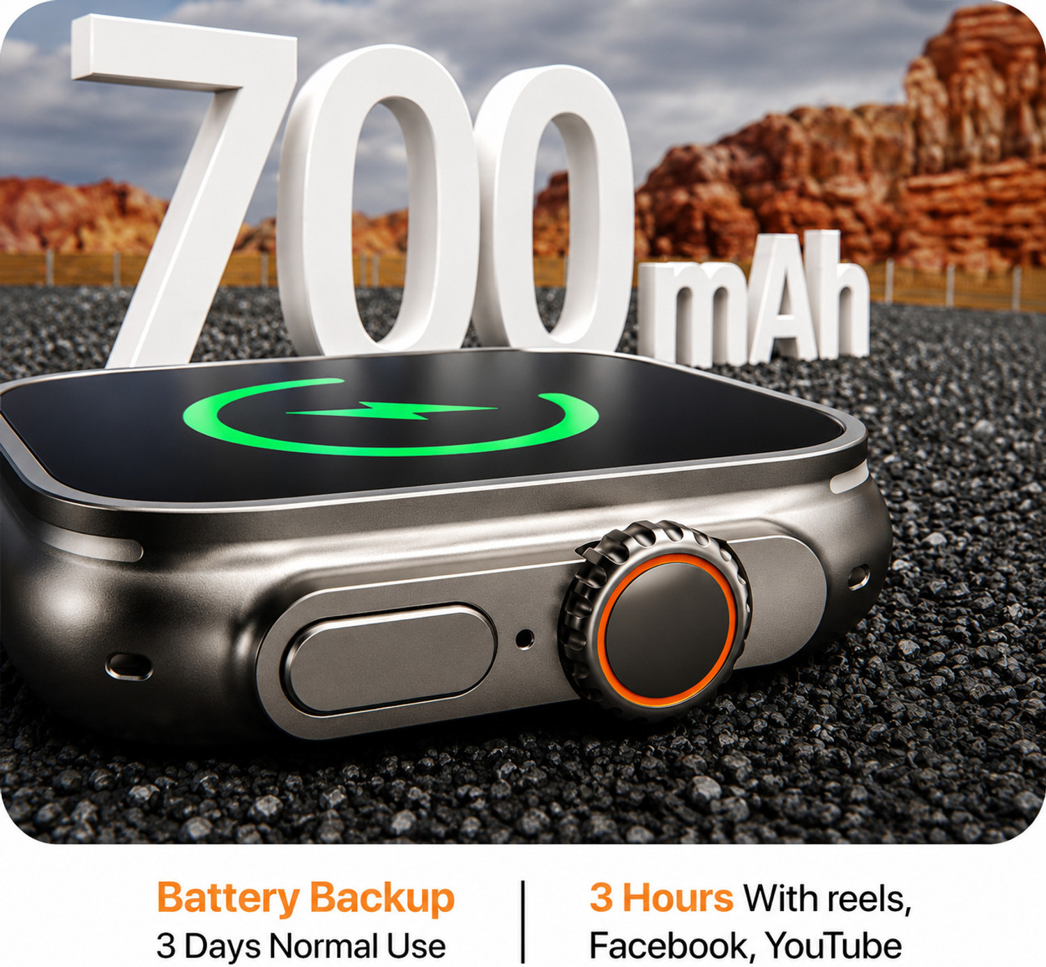 Image of DOPEHUMANS Premium 5G Smartwatch with Premium Finish, 16GB Storage & Elegant Design Smartwatch