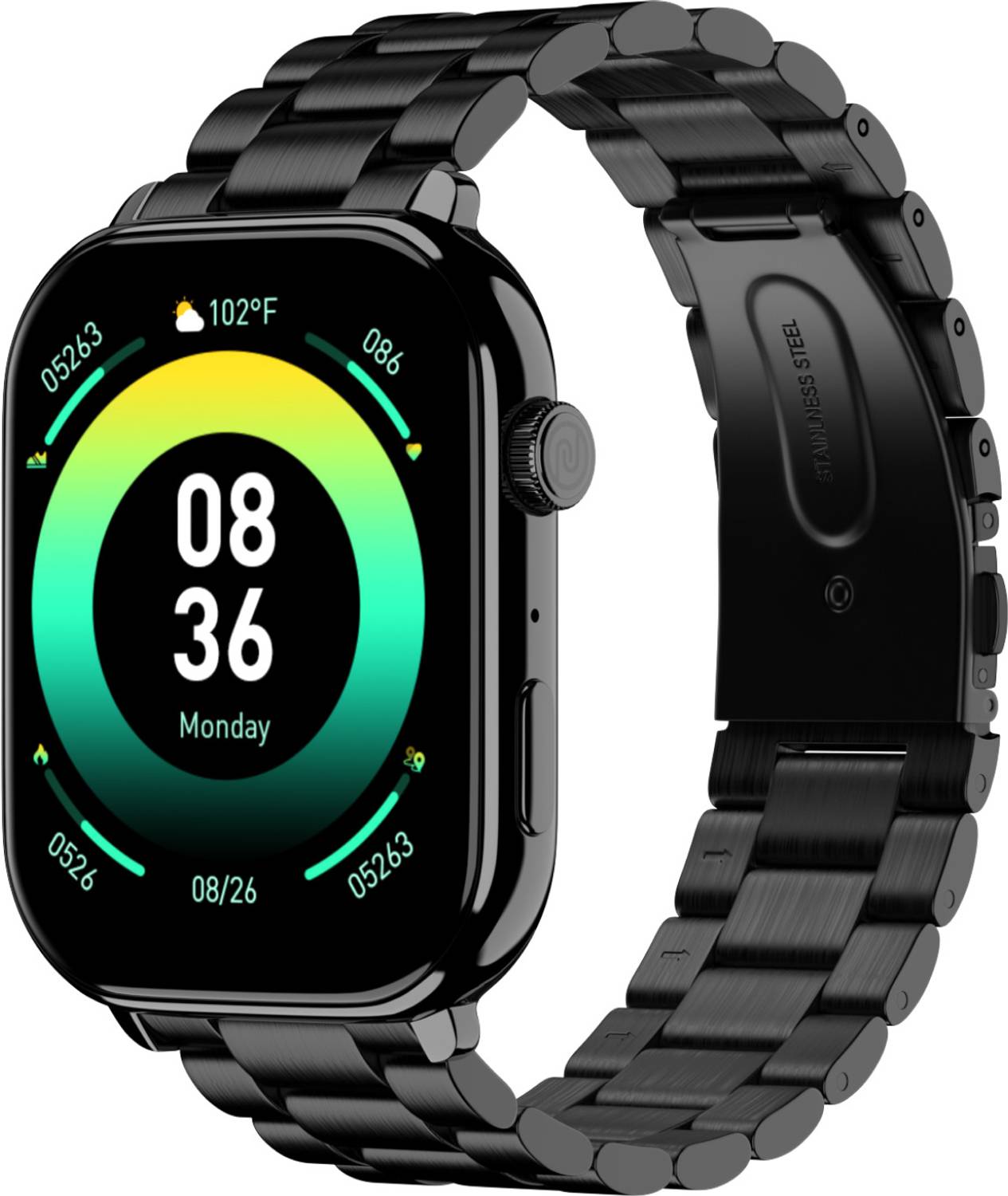 Noise Icon 4 with Stunning 1.96'' AMOLED Display, Metallic Finish