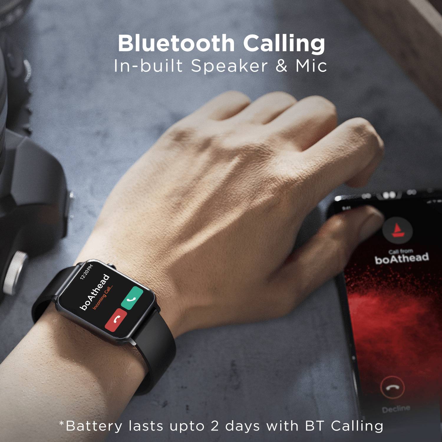 boAt Storm Call 4.29 cm Smartwatch - Image 2