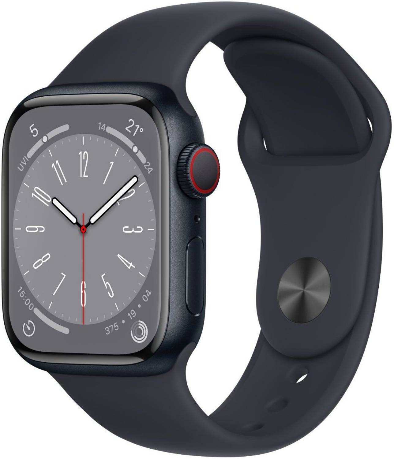Apple Watch Series 8, 41mm GPS + Cellular ECG app, Temperature se