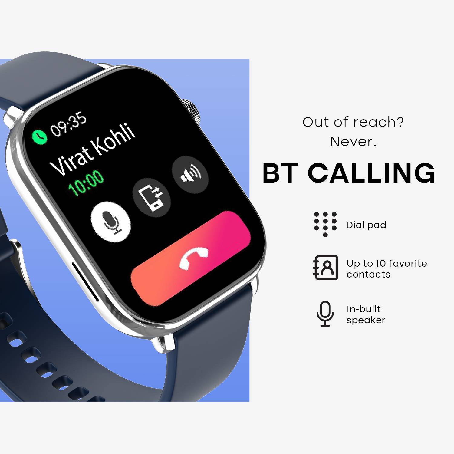 Noise Icon 4 1.96'' AMOLED Display Smartwatch - Image 5