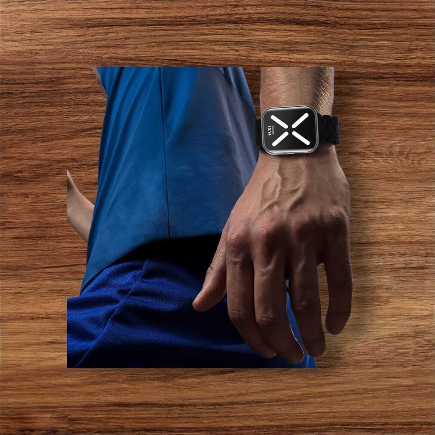 Image of Onikuma T800 BT watch 2in Big Screen Sunlight Proof Display Music Play Insta WA Notifier Smartwatch