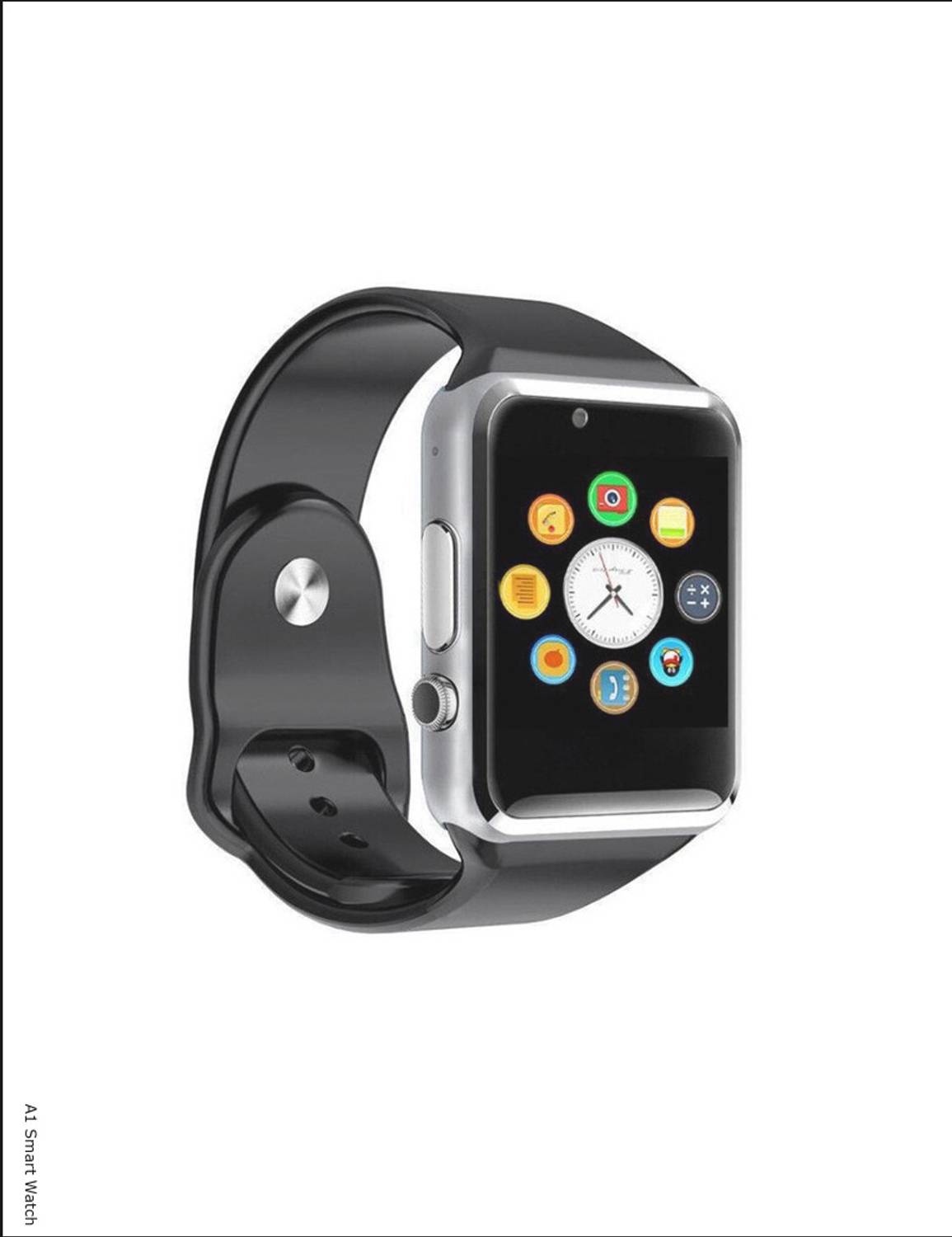 SAIRAM COMPUTER Mini Smart Phone SIM Support Touch Control with Long Battery AMOLED Screen Smartwatch