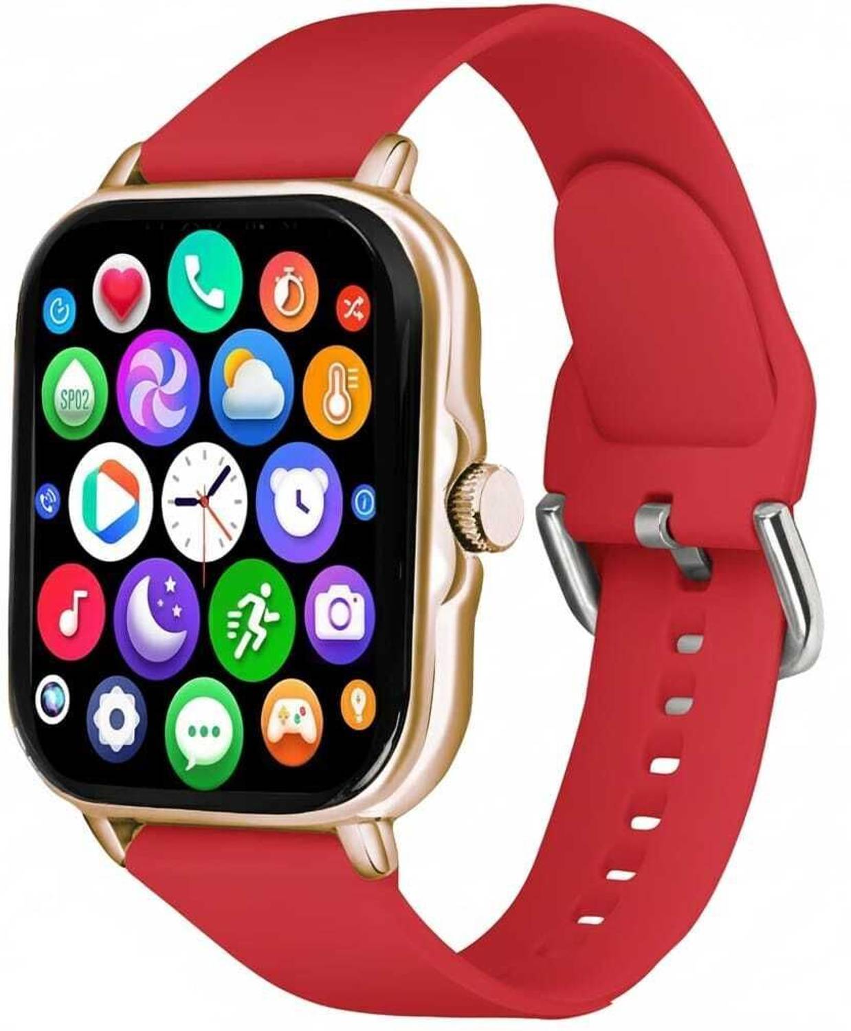 ATSK HUB H6 Smartwatch for Men & Women – Slim Design, Fitness Tracking, Call Support Smartwatch