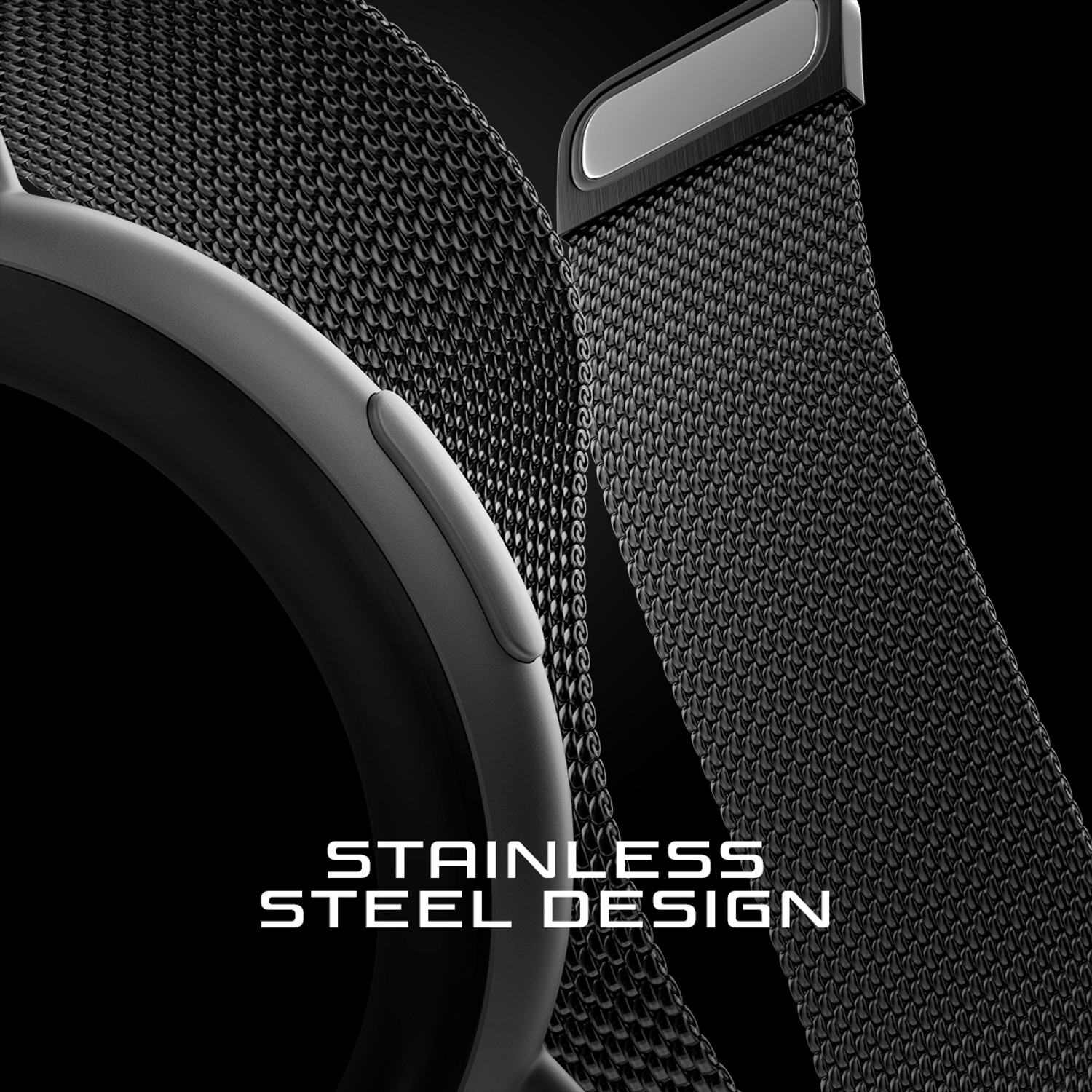 Image of Fire-Boltt Destiny 35.3mm (1.39) Stainless Steel Smartwatch, Metal Body, Bluetooth Calling Smartwatch