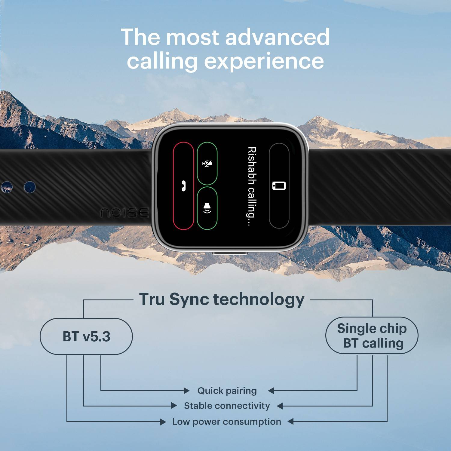 Noise Vision 2 Buzz 1.7'' AMOLED Smartwatch - Image 4
