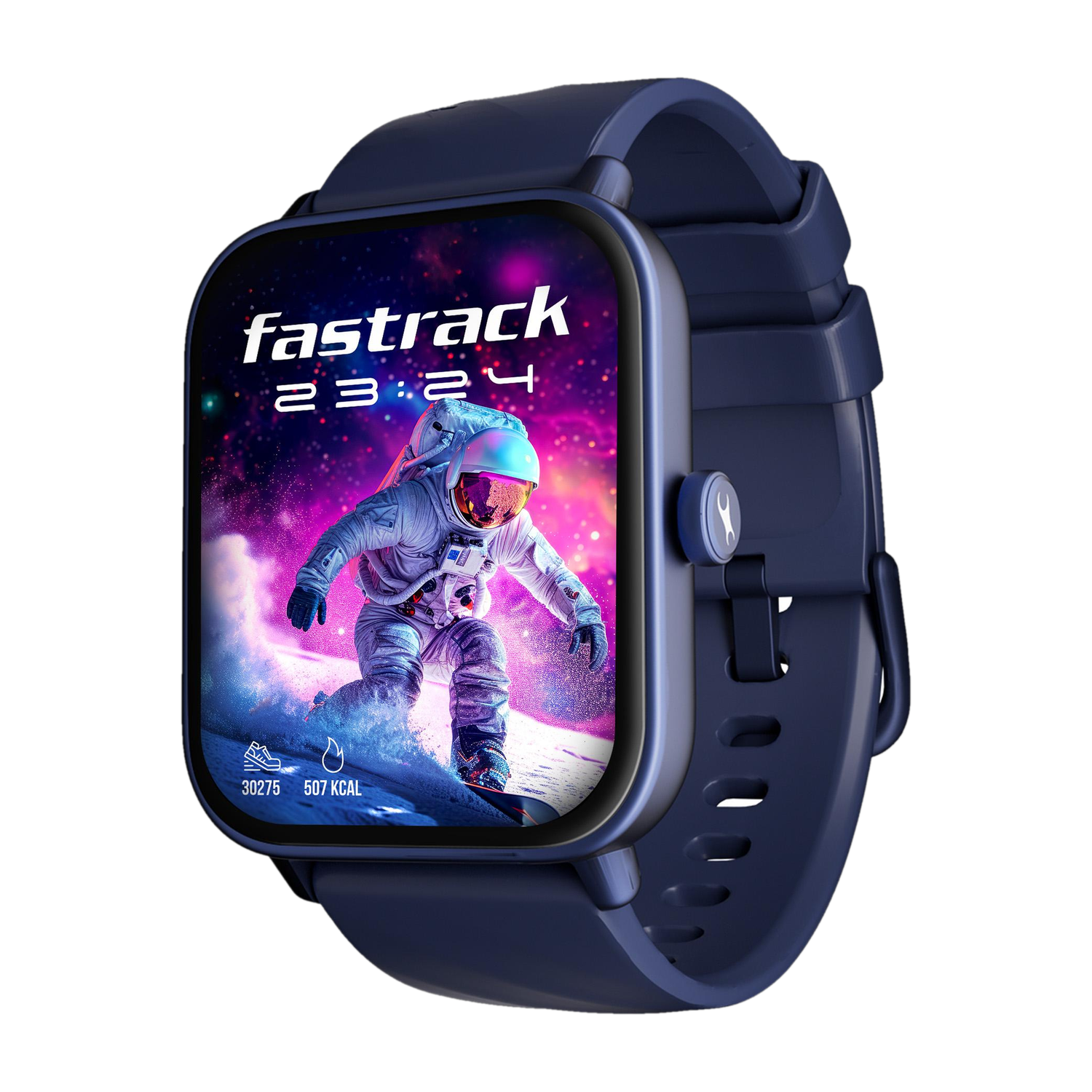 Fastrack Revolt X-1.83'|Blazing Fast UI|Single Sync BT Calling|Calculator|In-built games Smartwatch